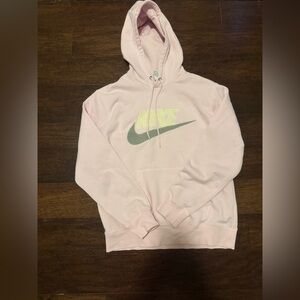 Nike Light Pink Fleece Hoodie